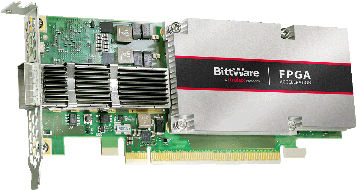The BittWare IA-420 with an Intel Agilex FPGA hosts a reference port of EdgeCortix DNA IP for edge AI developers