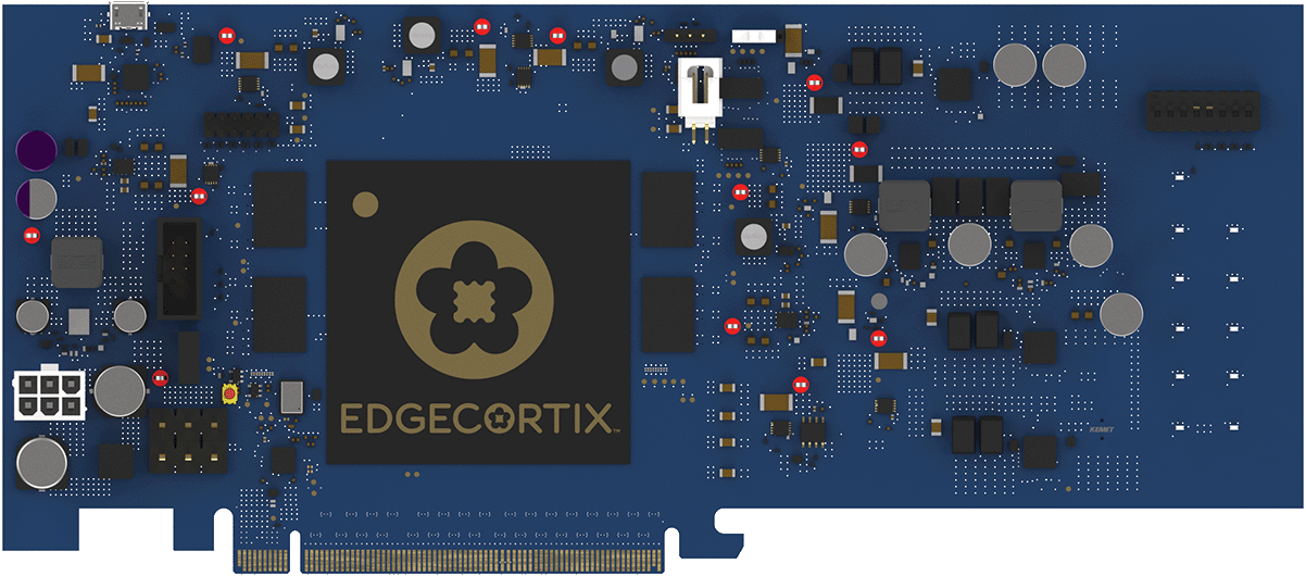 EdgeCortix SAKURA PCIe Dev Card expands a host system with a powerful, yet efficient edge AI chip delivering 40 TOPS EdgeCortix SAKURA PCIe Dev Card expands a host system with a powerful, yet efficient edge AI chip delivering 40 TOPS