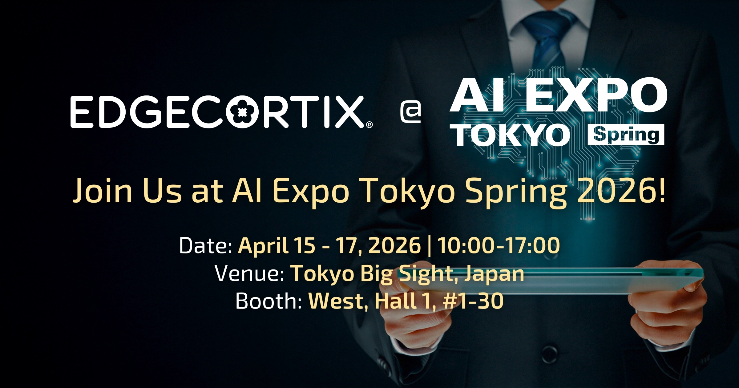 AI Expo Tokyo 2026 | EdgeCortix